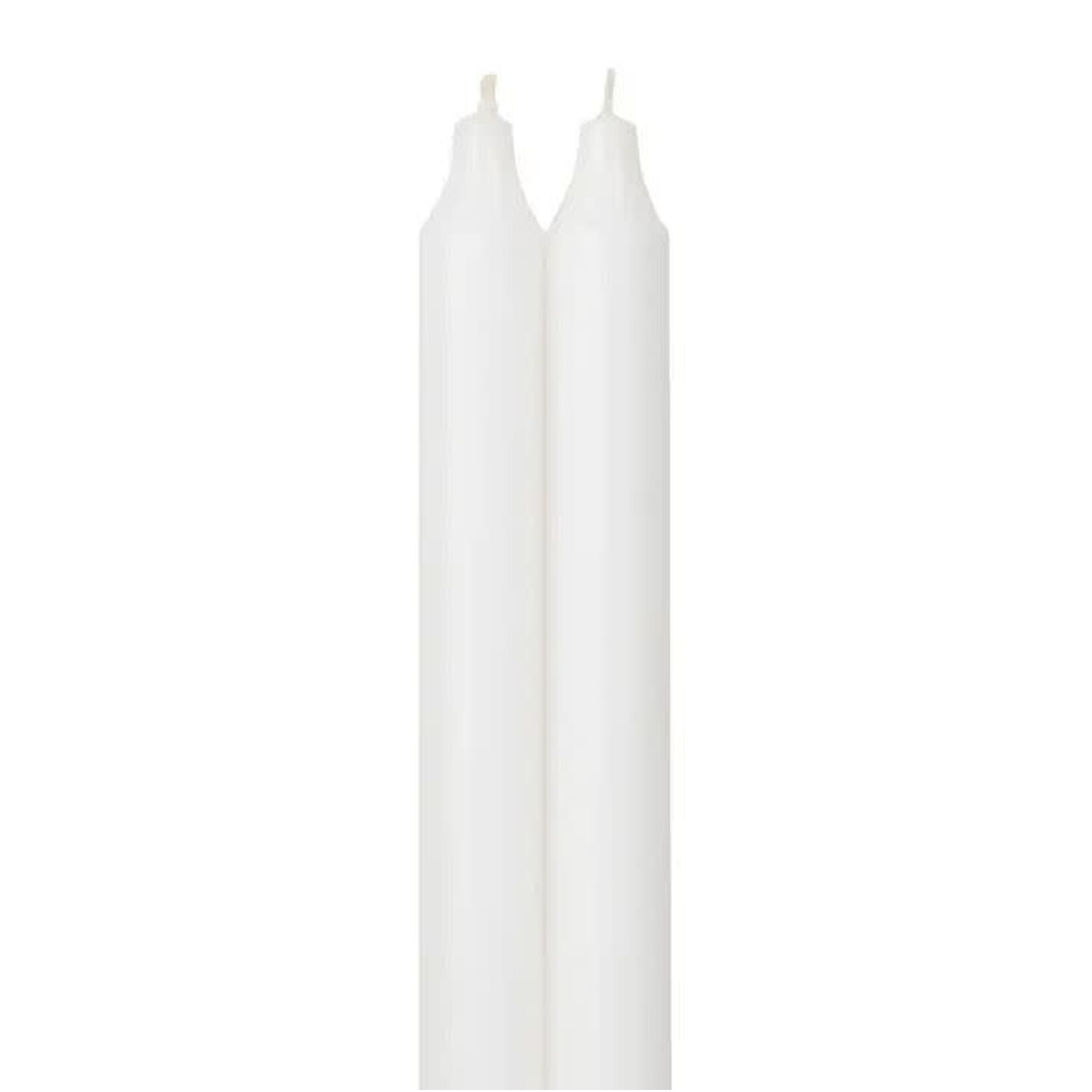 Candle - 12 in Tapers - Pure White - 2pk