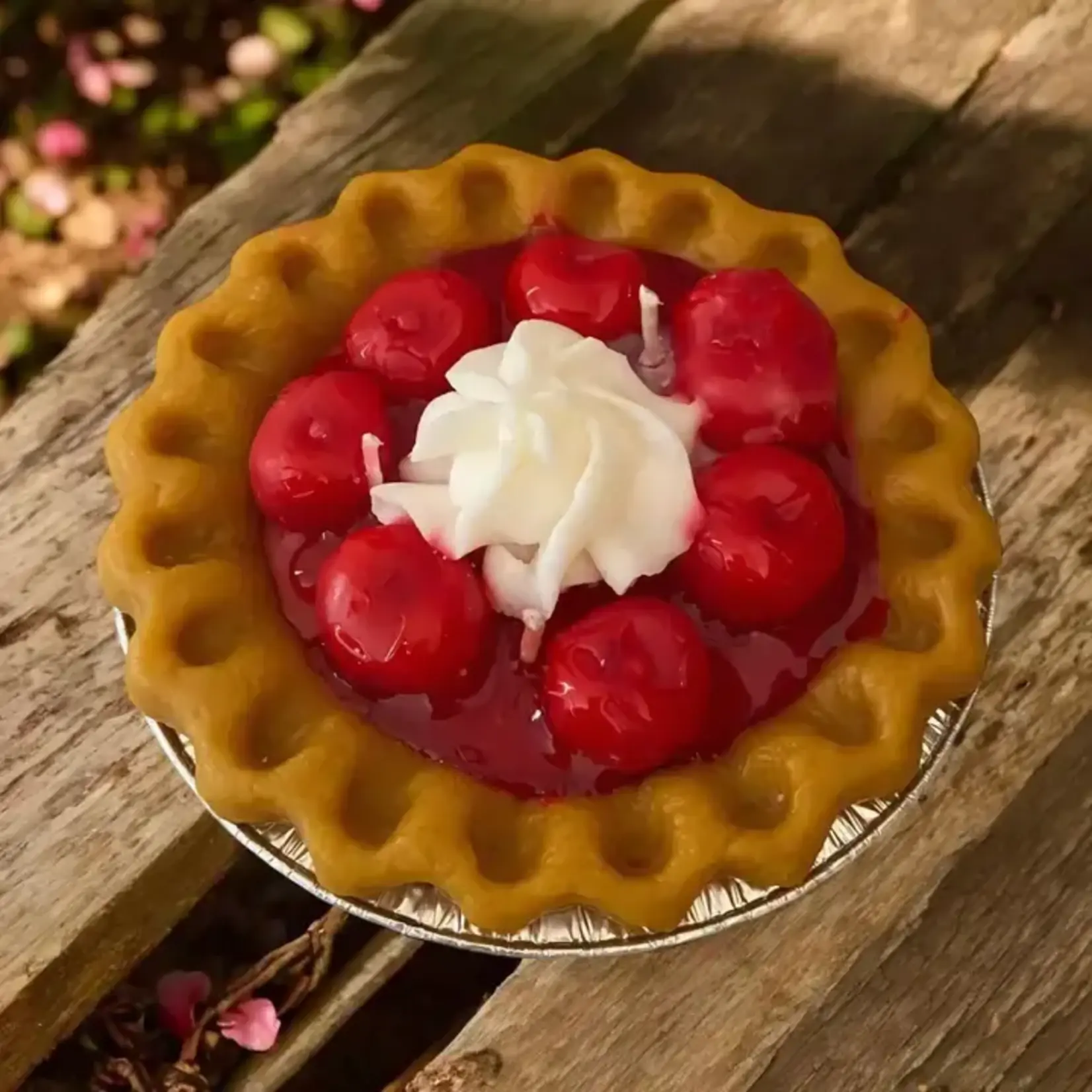 Candle - Dessert - Cherry Pie