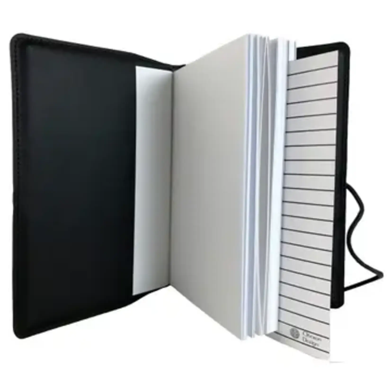 Oberon Design Refillable Leather Journal - Avenue of Trees - Fern - 5x7
