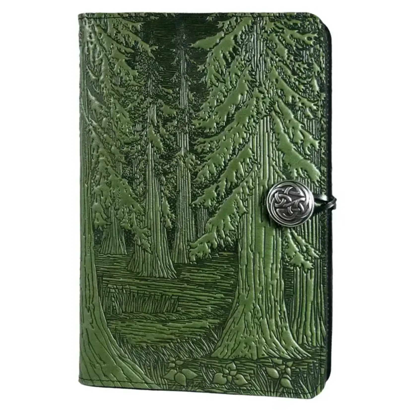 Oberon Design Refillable Leather Journal - Forest - Fern - 5x7