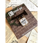 The Creeping Moon Enamel Pin - Antique Shop Sign