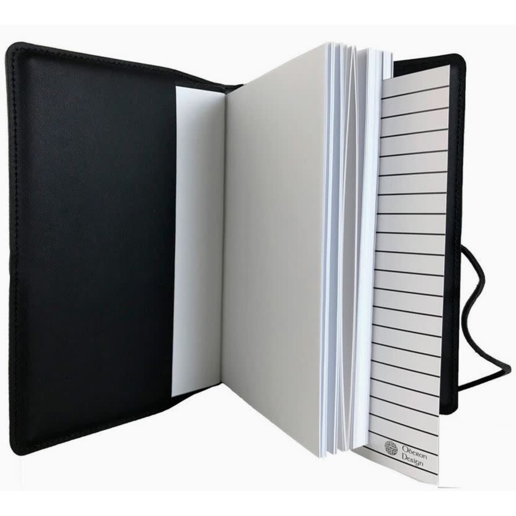 Oberon Design Refillable Leather Journal - Tree of Life - Saddle - 5x7