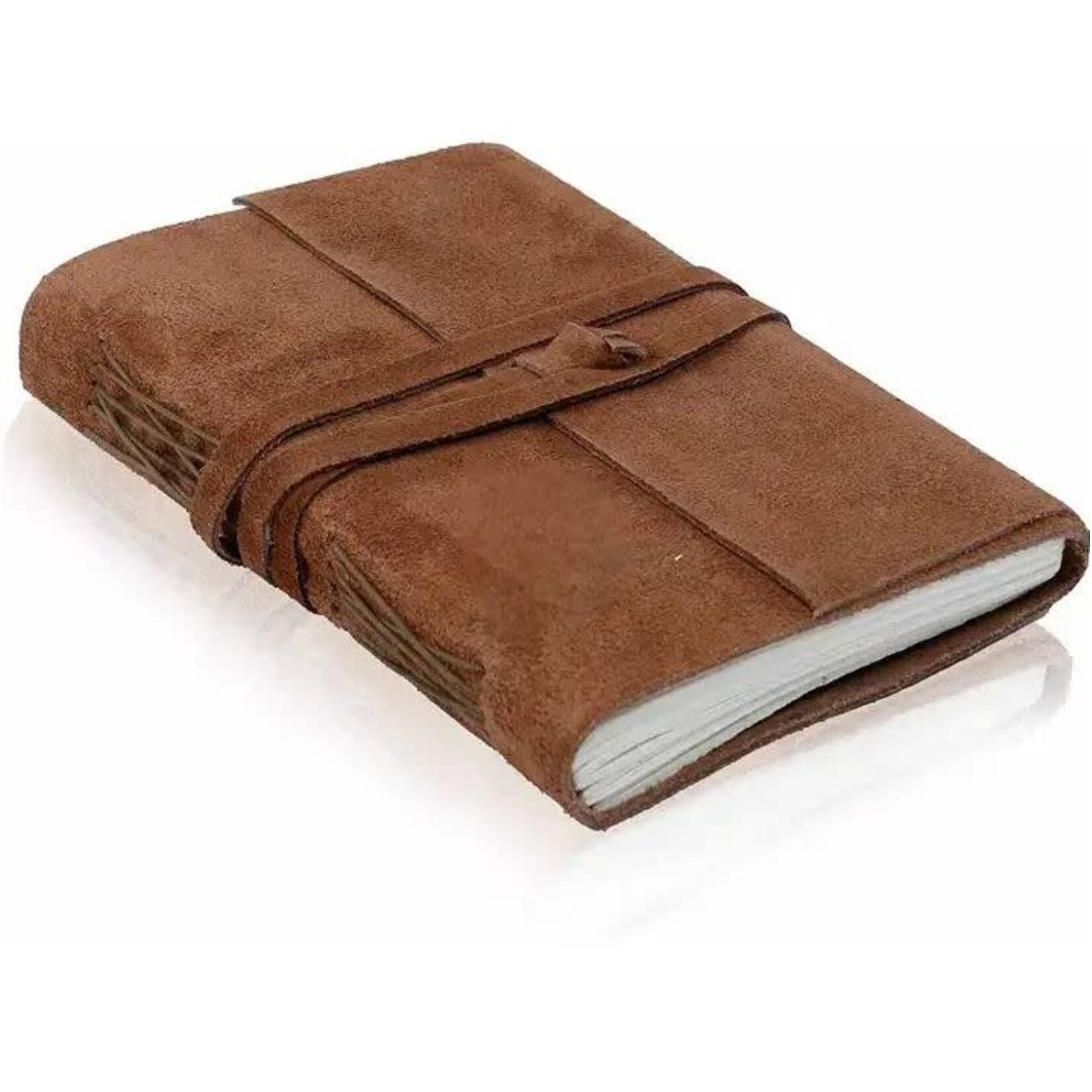 Immart Global LLC Leather Journal - Brown - 7 in