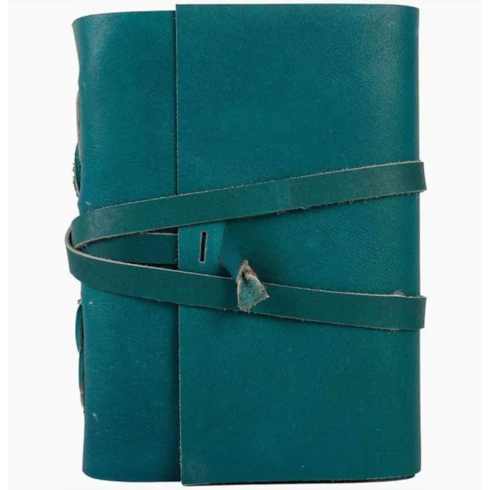Immart Global LLC Leather Journal - Green - 7 in