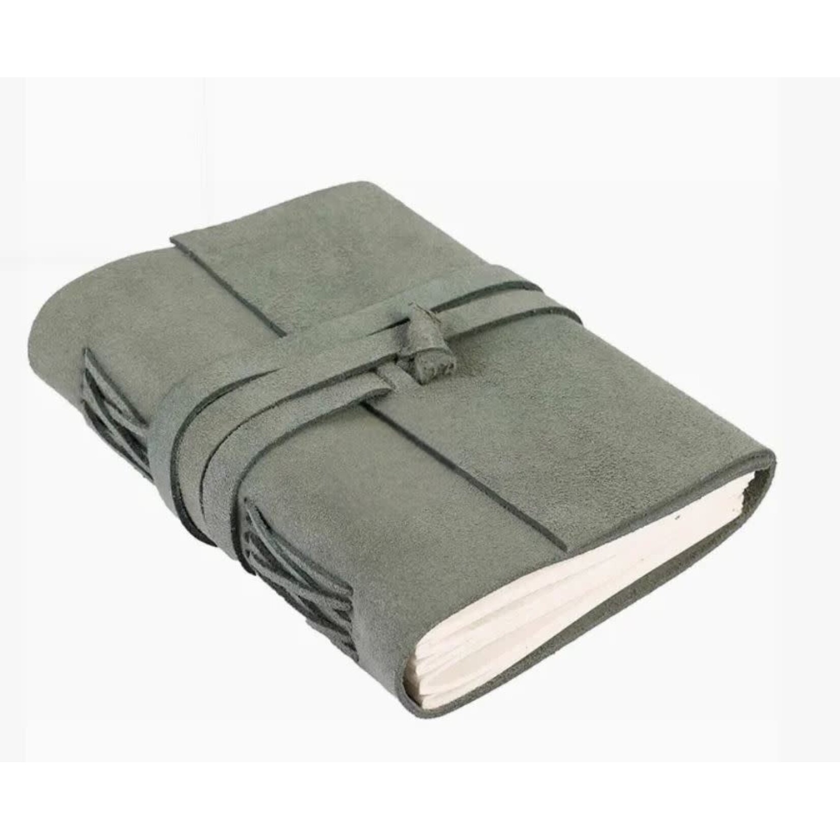 Immart Global LLC Leather Journal - Soothing Green - 7 in