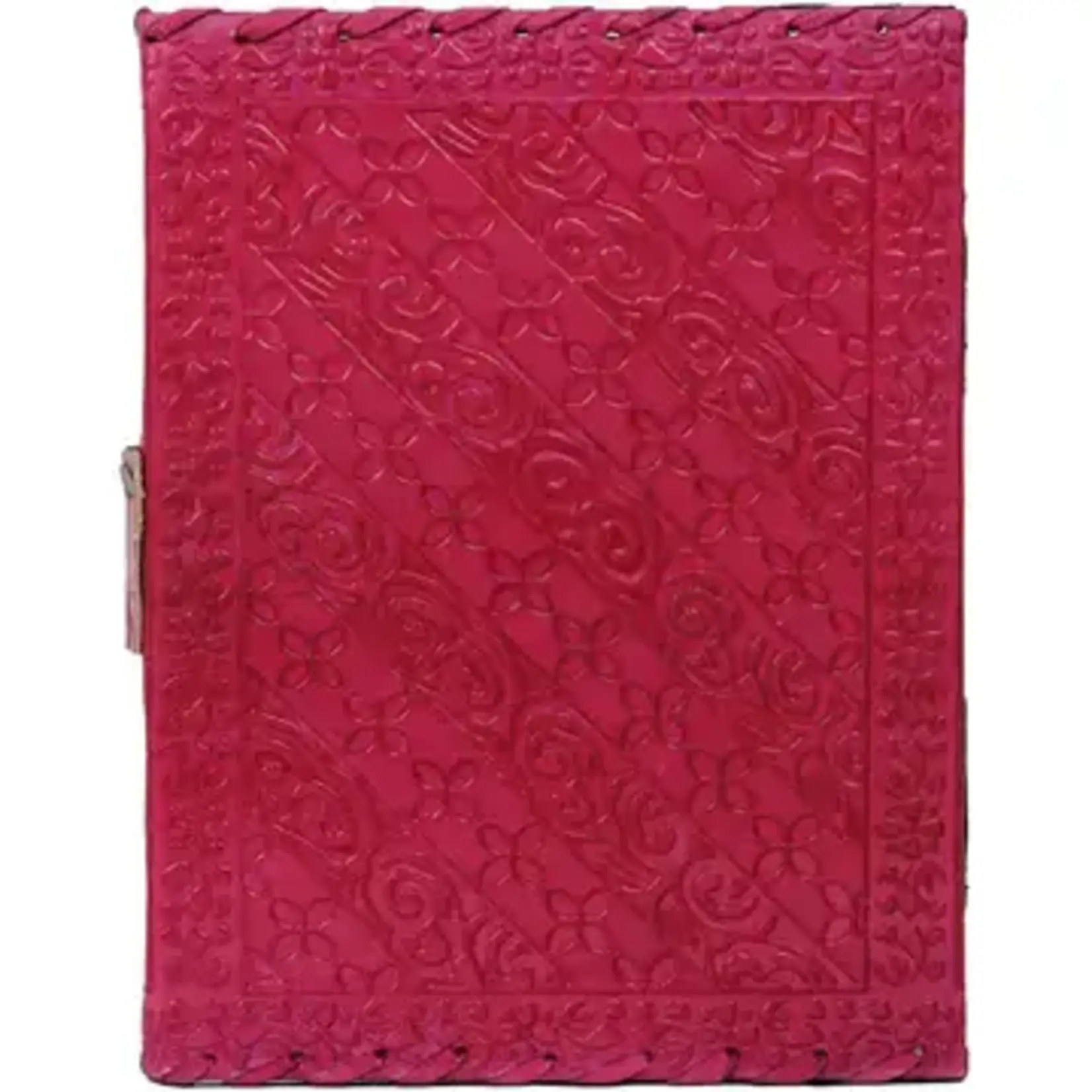 Immart Global LLC Leather Journal - Luck Stone - Pink - 8 in