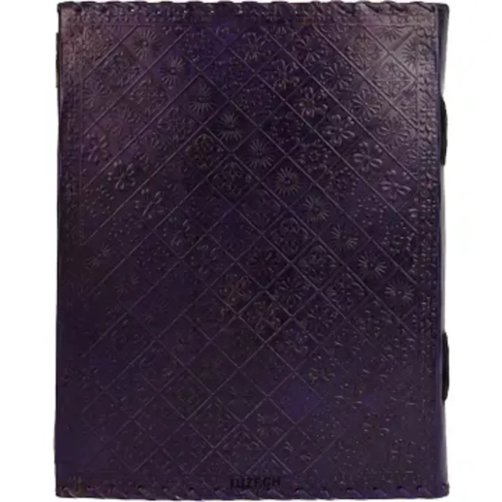 Immart Global LLC Leather Journal - Seven Chakra - Purple - 13 in