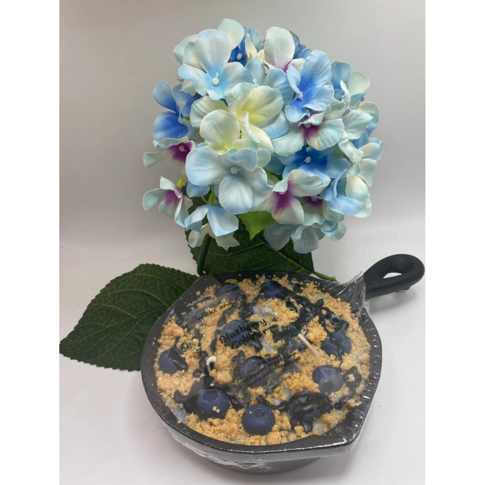 Candle - Cast Iron Skillet - Blueberry Cobbler