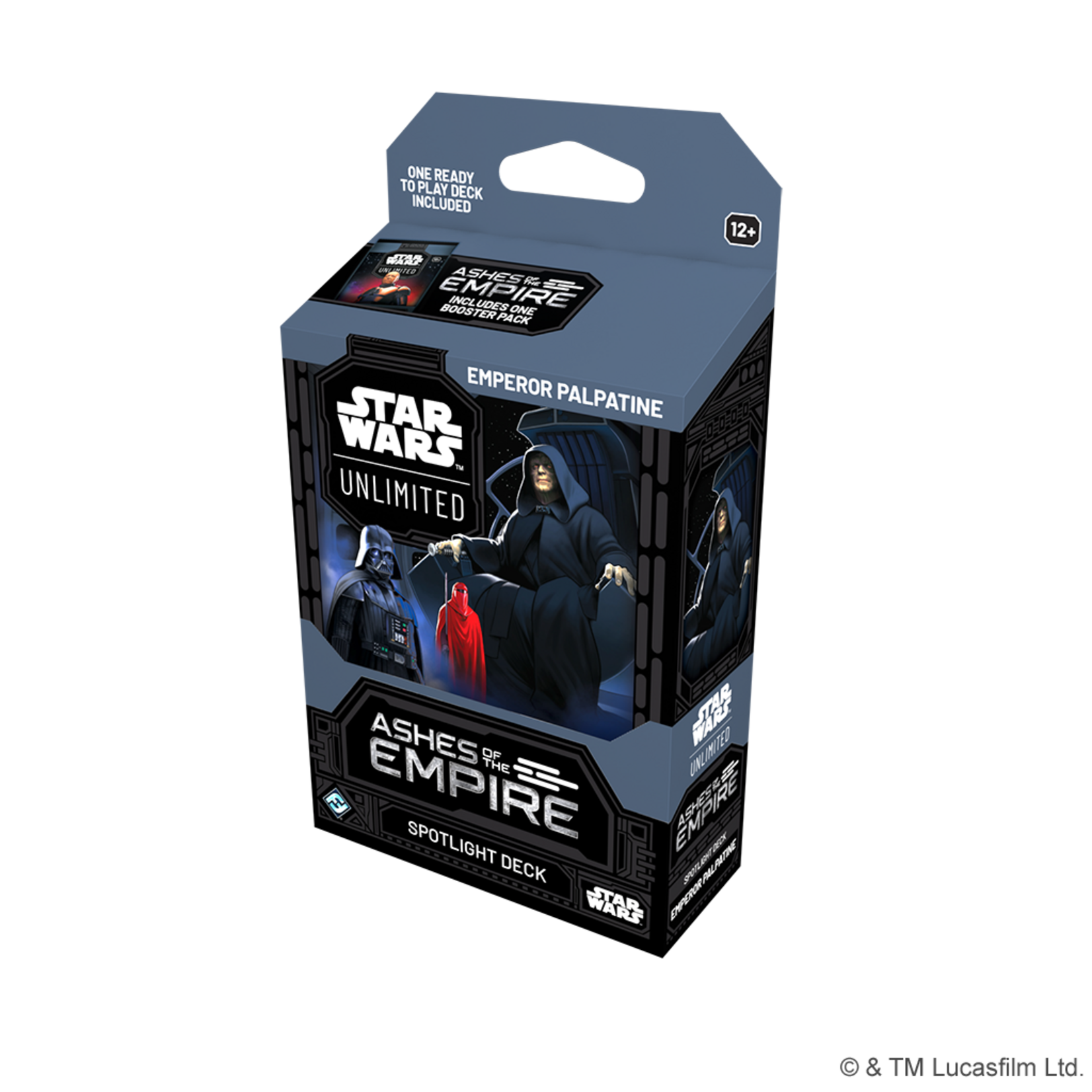Star Wars Unlimited: Ashes of the Empire Emperor Palpatine Spotlight Deck
