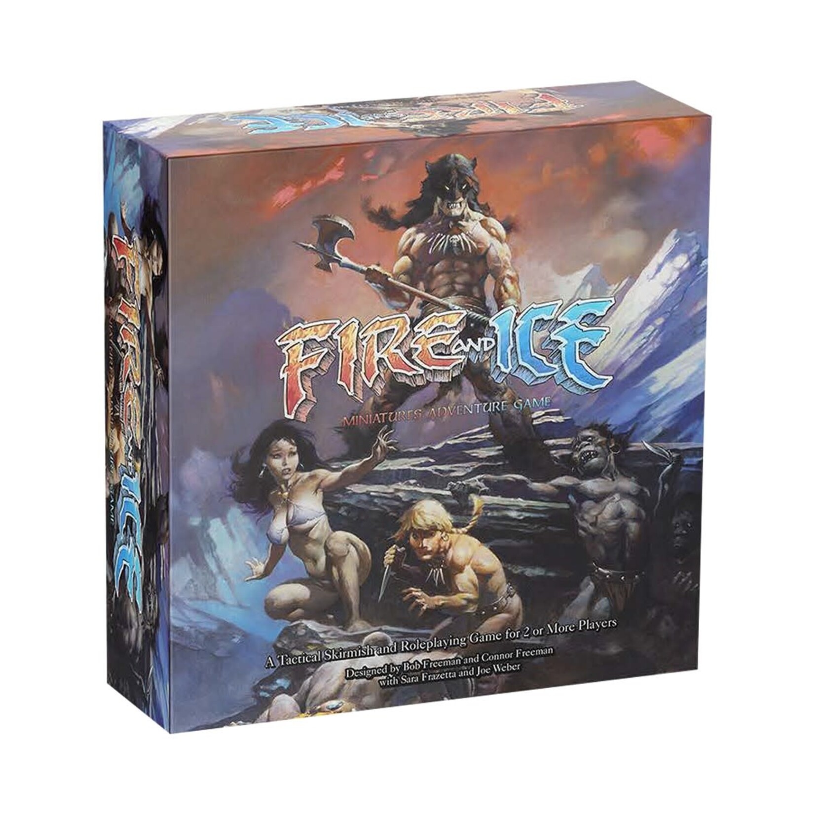 Dynamite Frazetta Fire and Ice Miniatures Adventure Game