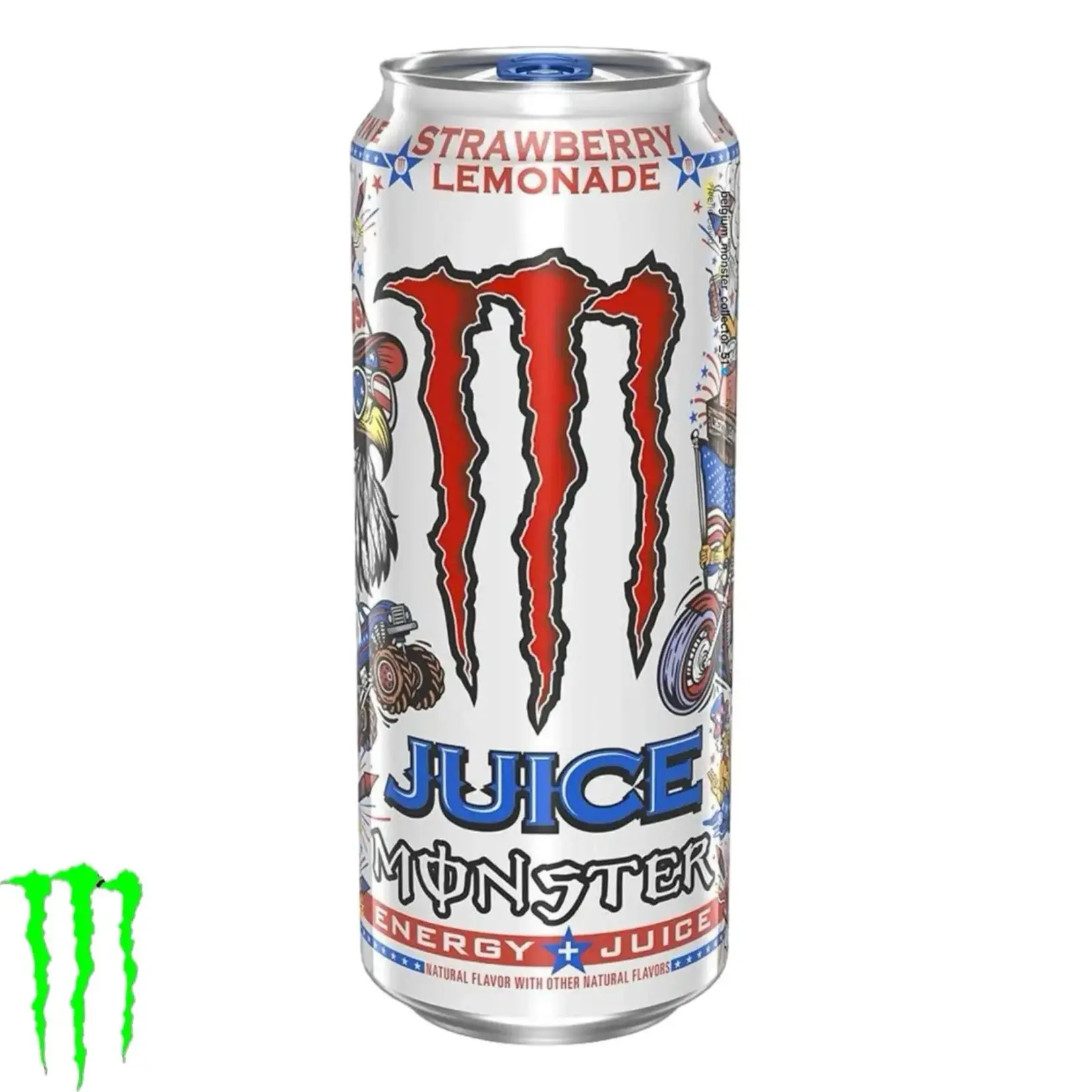 Cold Drinks - Monster Energy Strawberry Lemonade 16oz Can