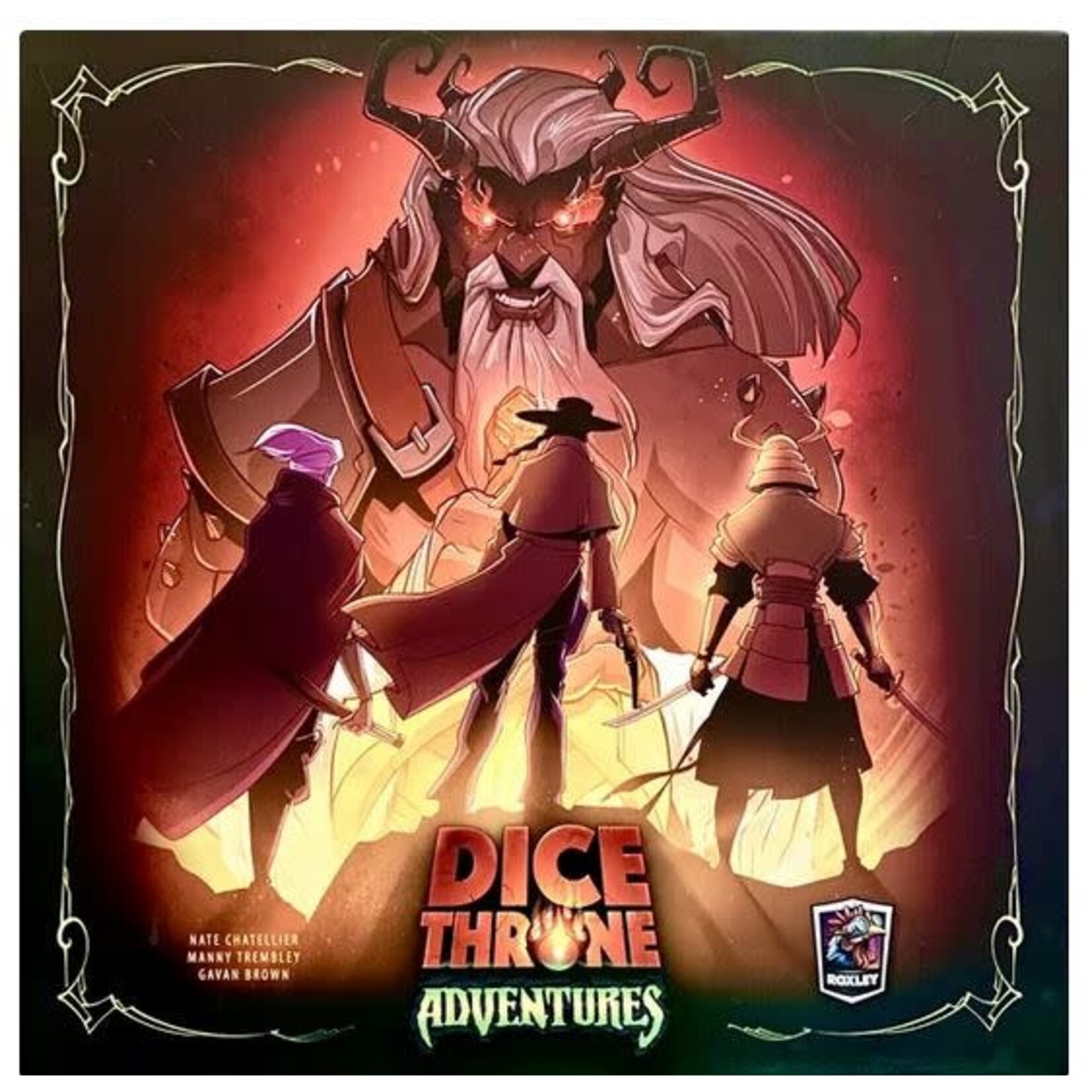 #10497 Dice Throne Adventures Dragon Cache Used Game