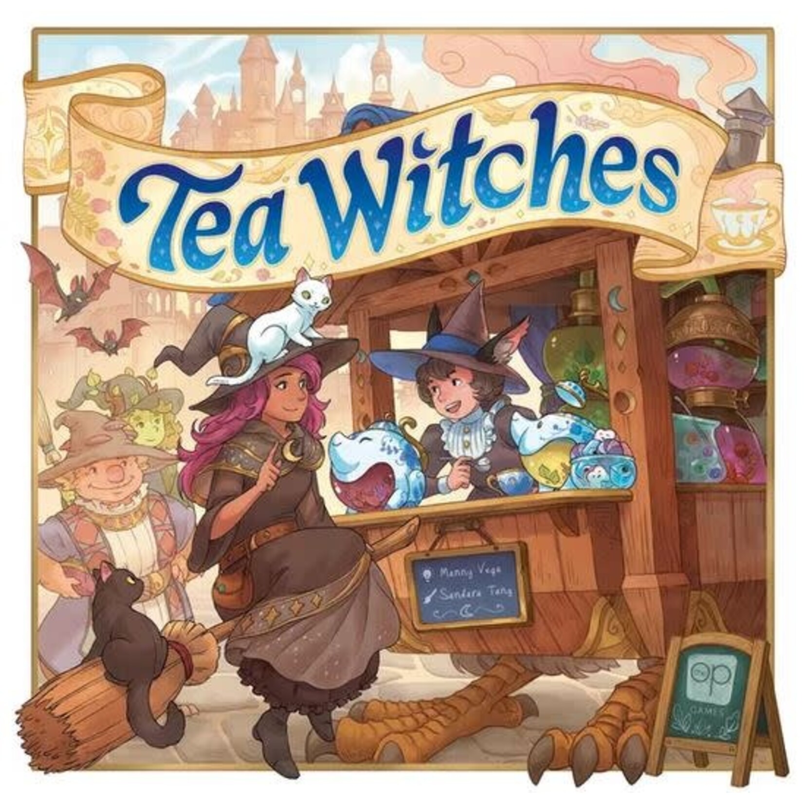 #10496 Tea Witches Dragon Cache Used Game