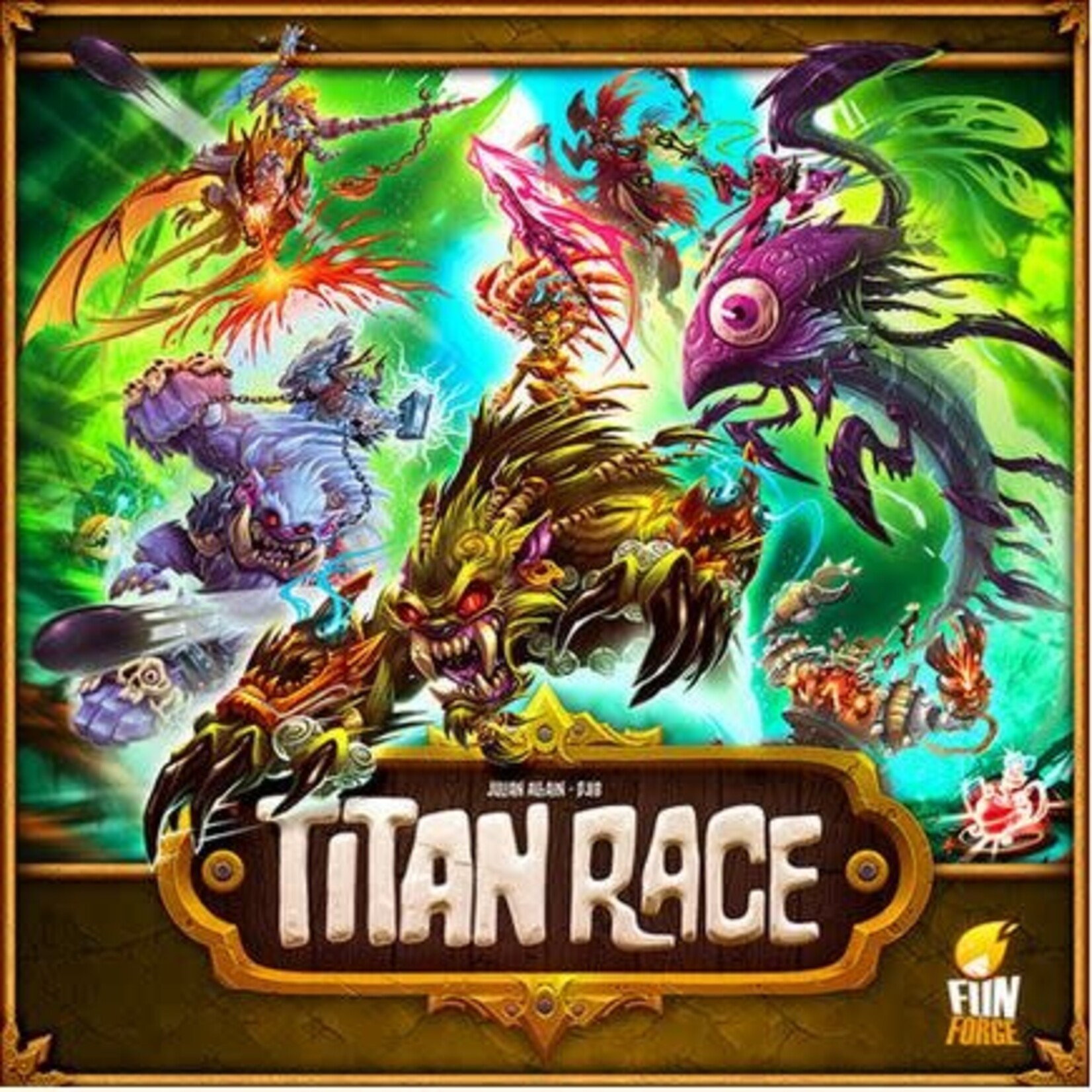 #10488 Titan Race Dragon Cache Used Game