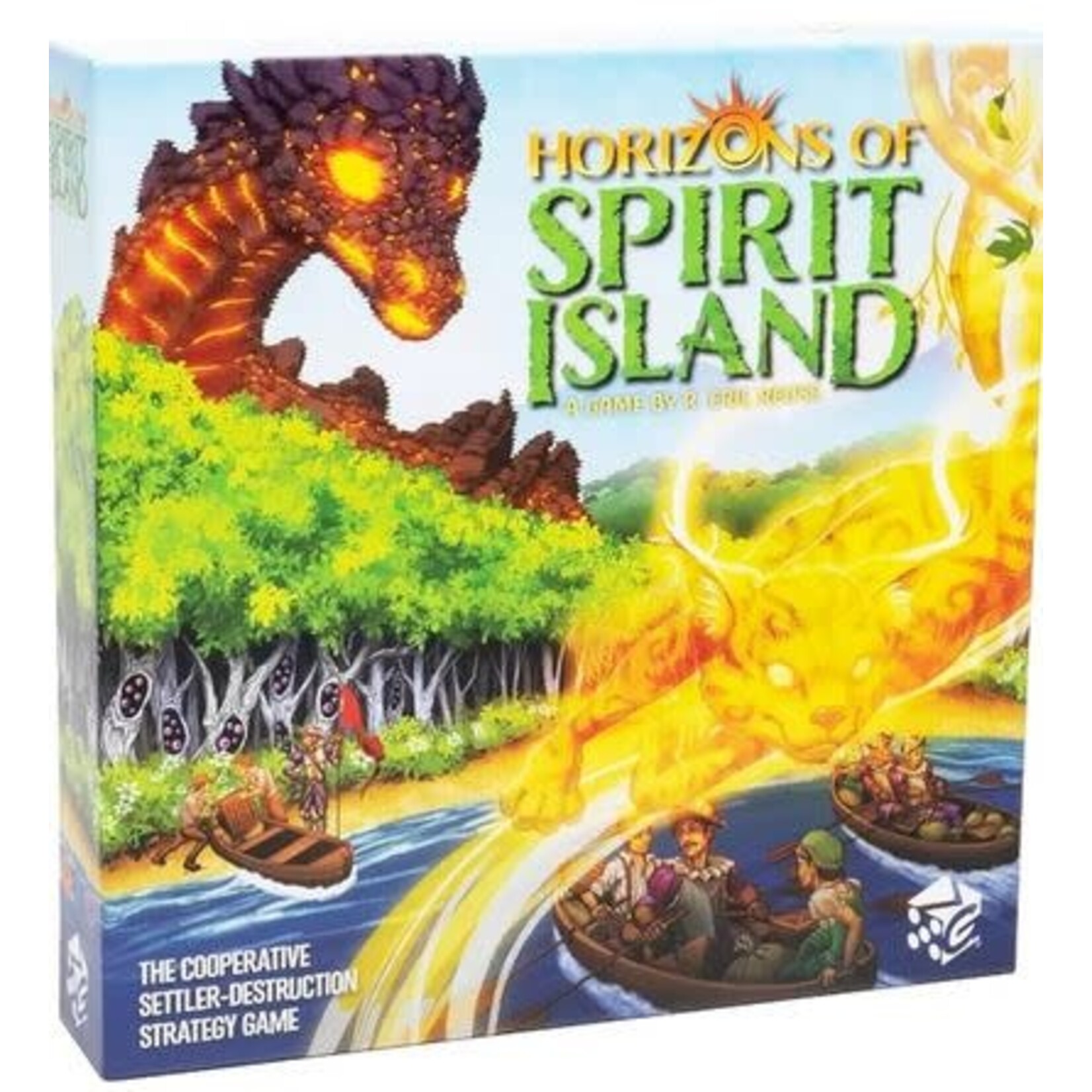 #10487 Horizons of Spirit Island Dragon Cache Used Game