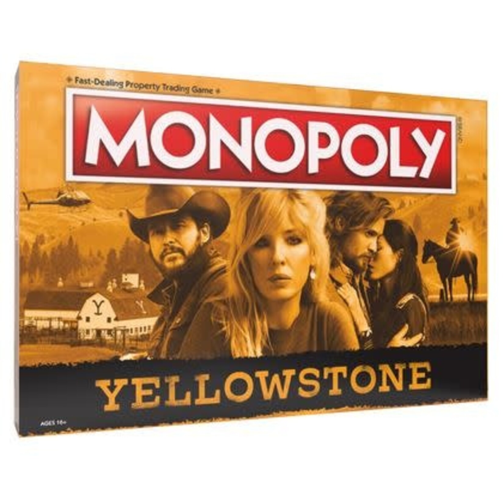 #10483 Monopoly: Yellowstone Dragon Cache Used Game