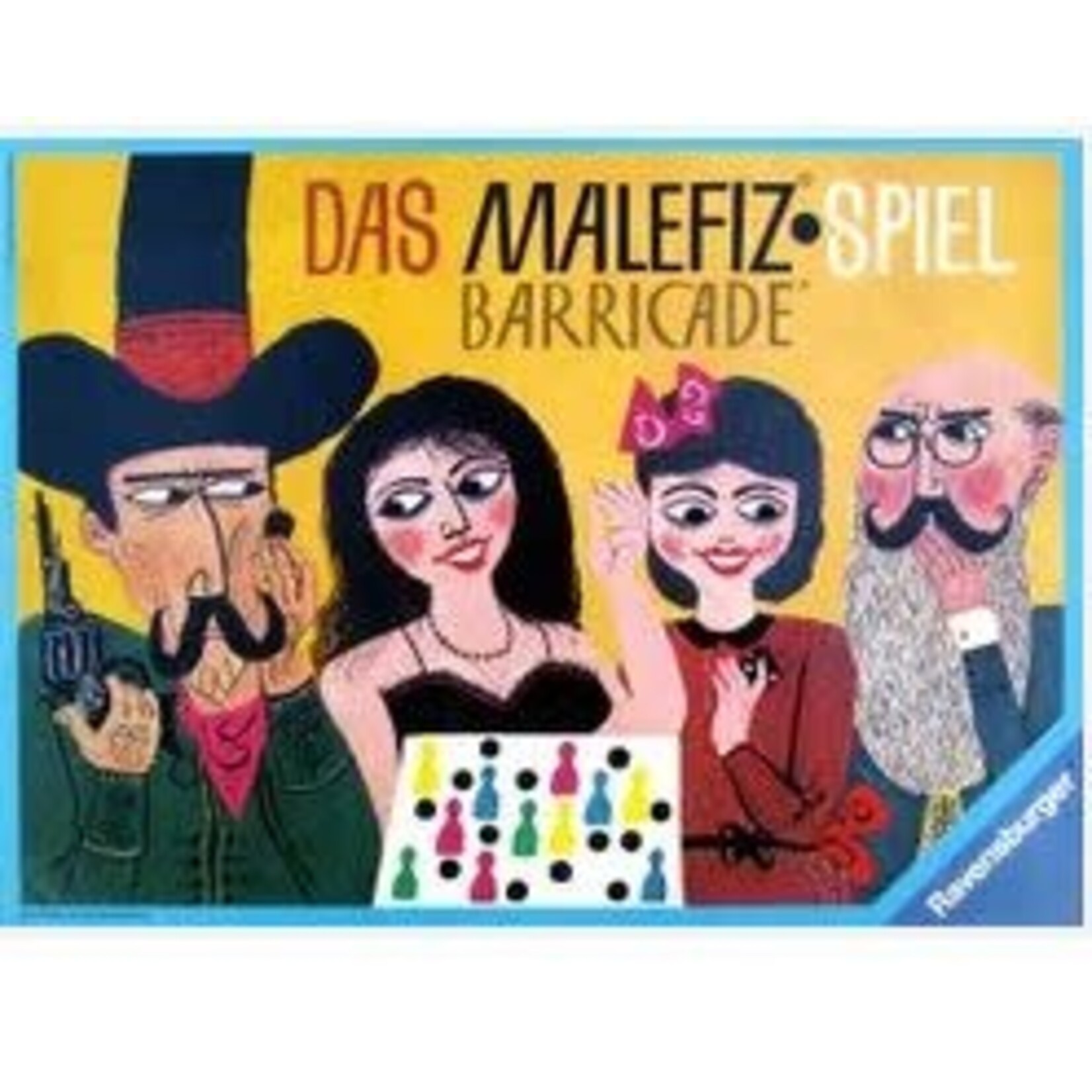 #10482 Das Malefizspiel Barricade Dragon Cache Used Game