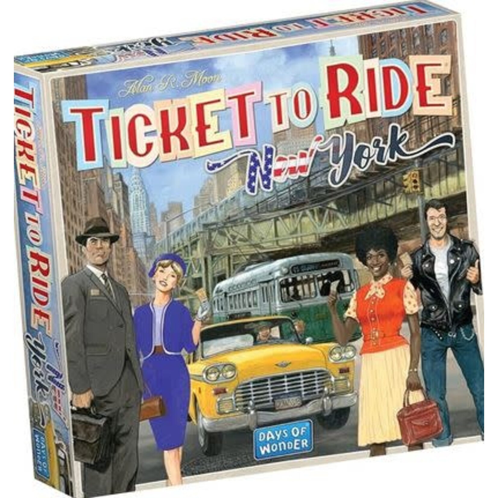 #10476 Ticket to Ride: New York Dragon cache Used Game