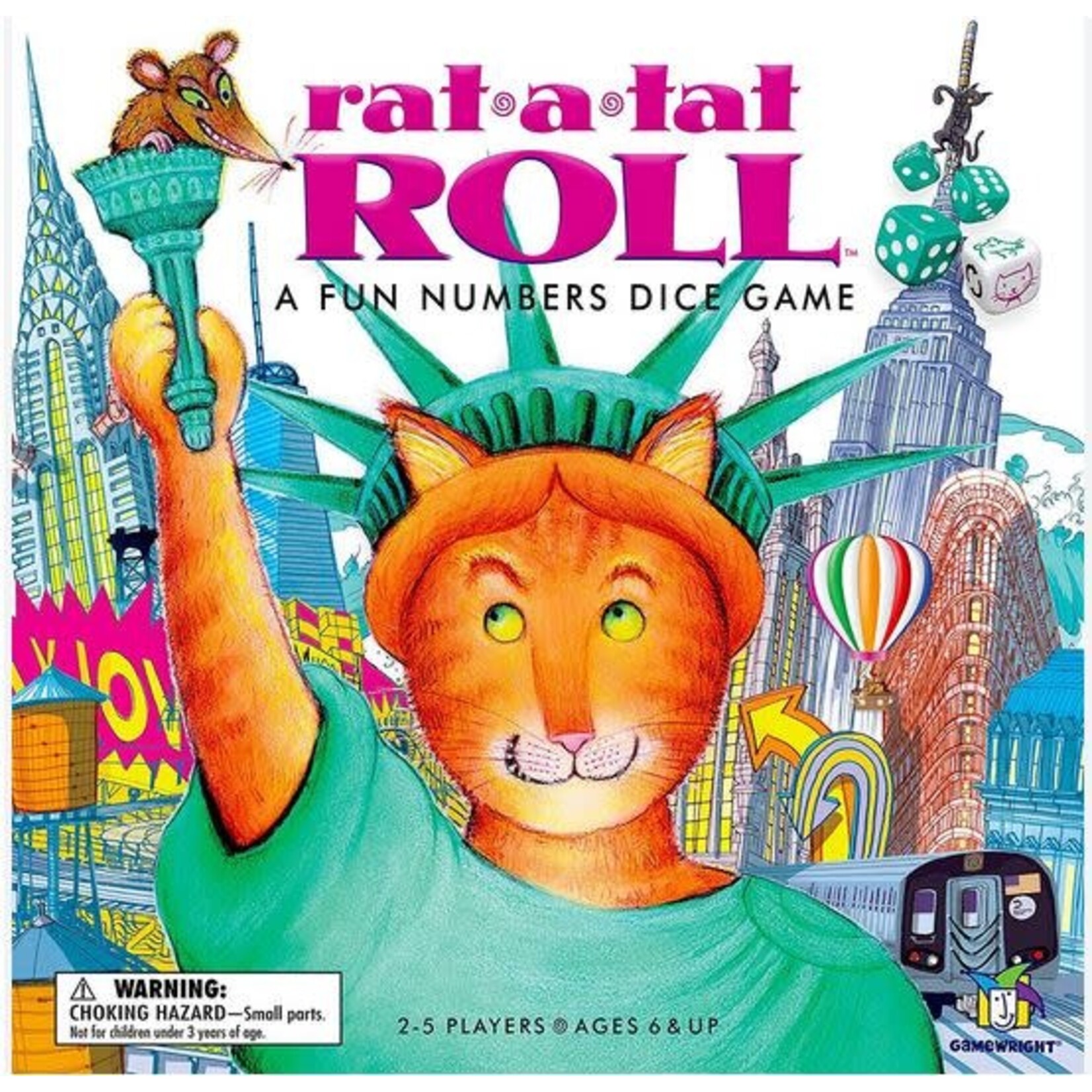 #10474 Rat a tat: Dice Game Dragon Cache Used Game