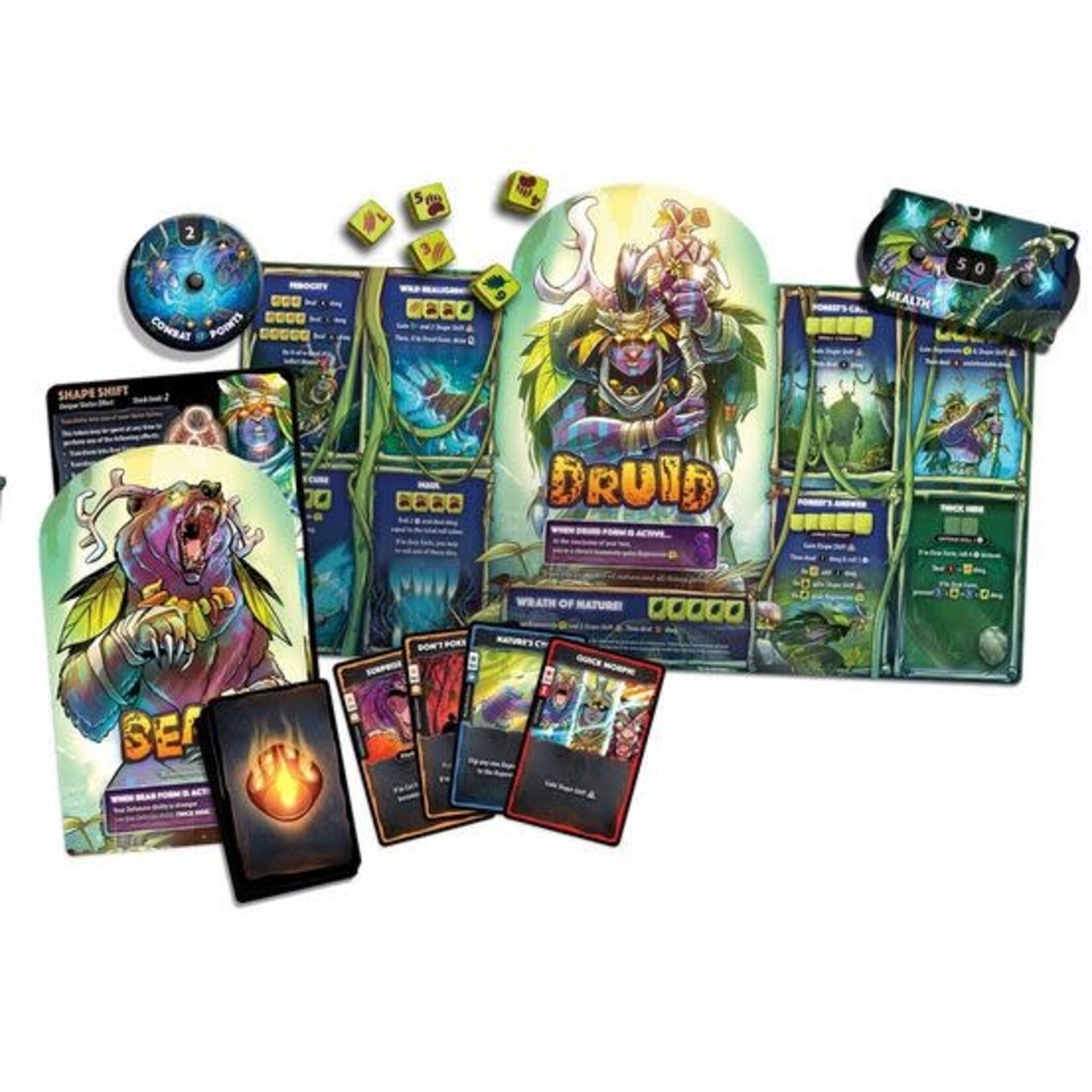 Dice Throne Hero Pack - Druid