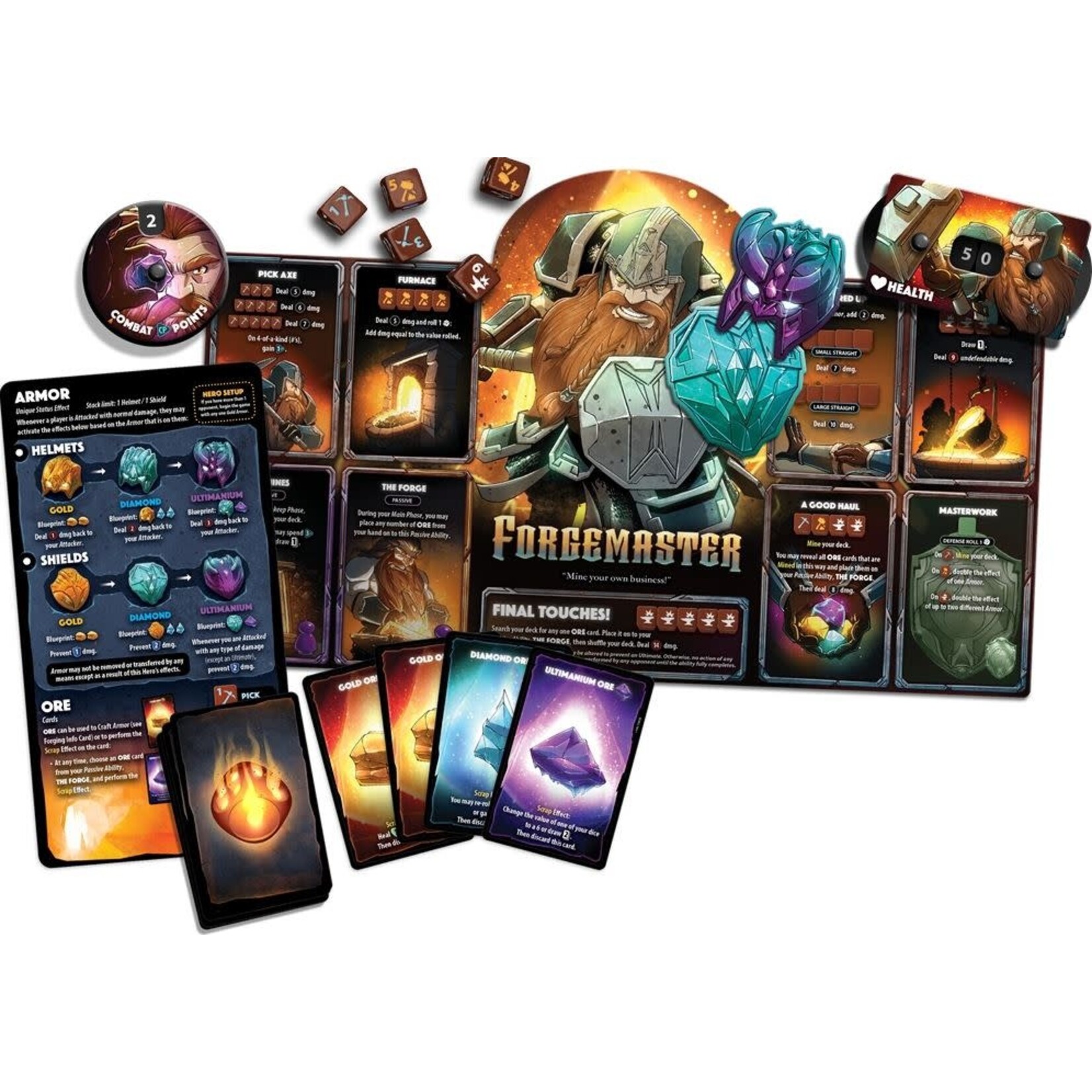 Dice Throne Hero Pack - Forgemaster