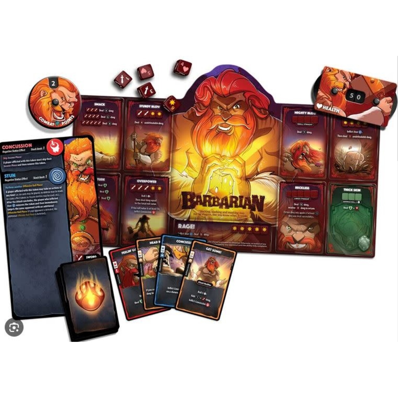 Dice Throne Hero Pack - Barbarian