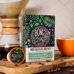 Bones Coffee: Breakfast Blend Bones Cups 12ct