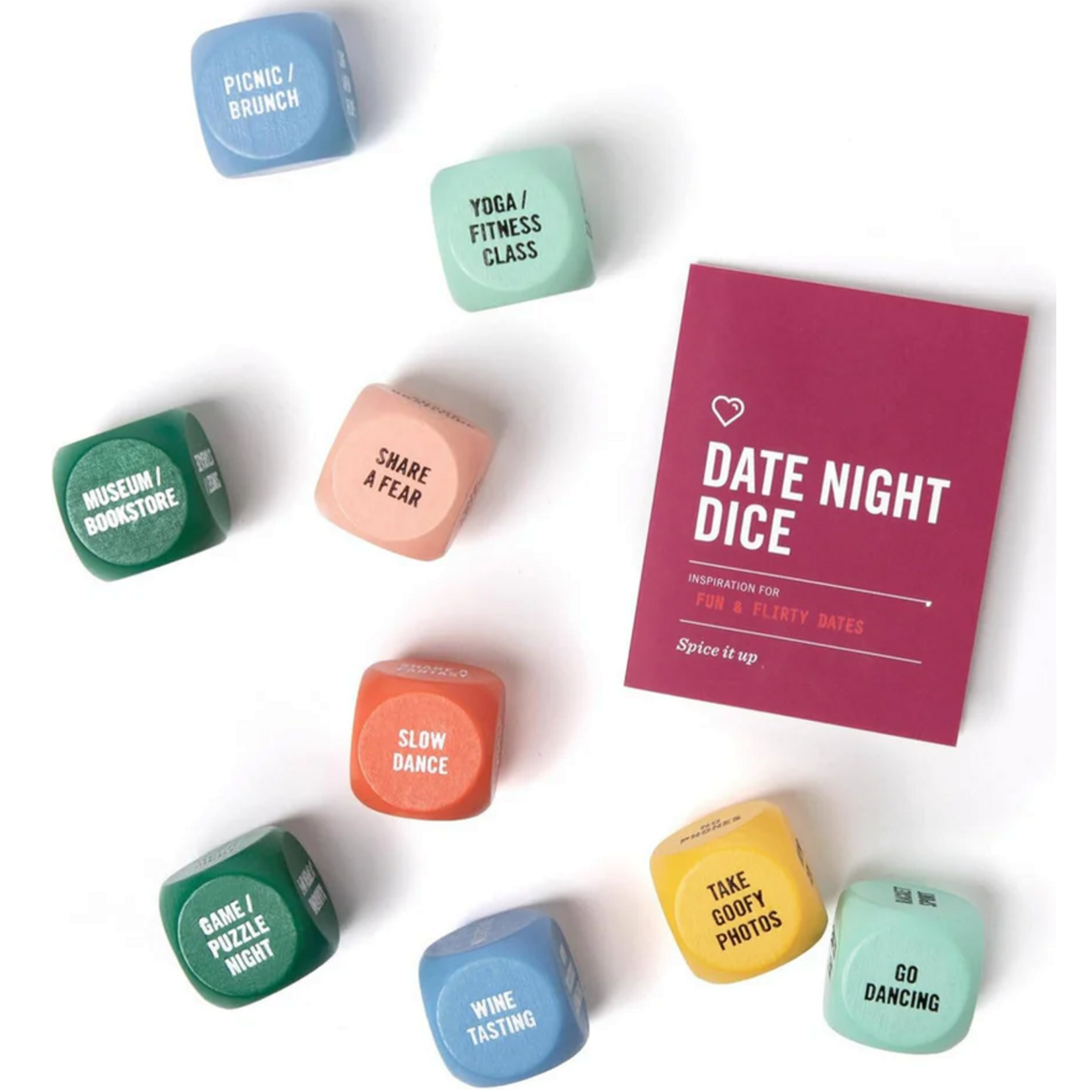 Inspiration Dice: Date Night - Inspiration for Fun and Flirty Dates