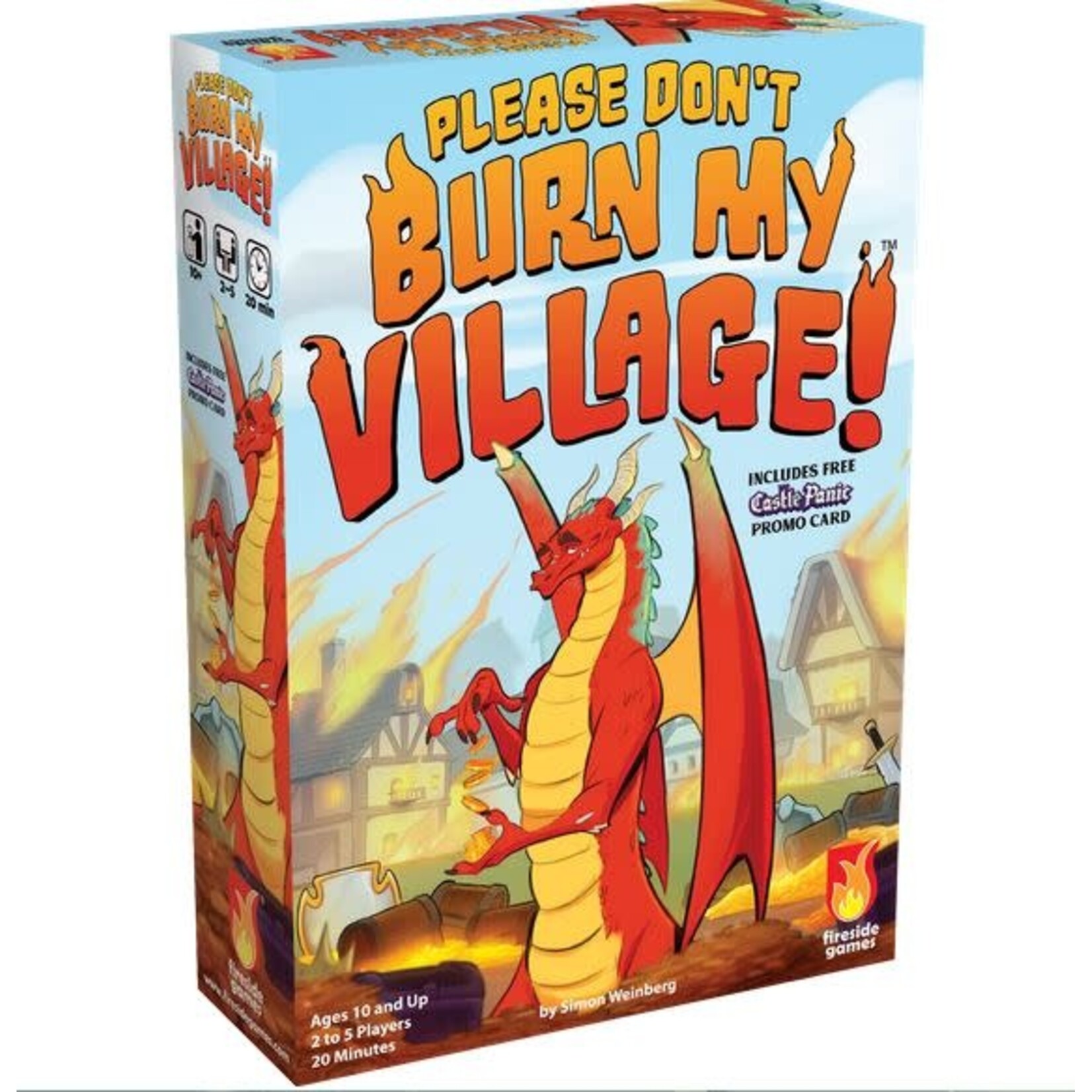 #10471 Please Don't Burn My Village! Dragon Cache Used Game