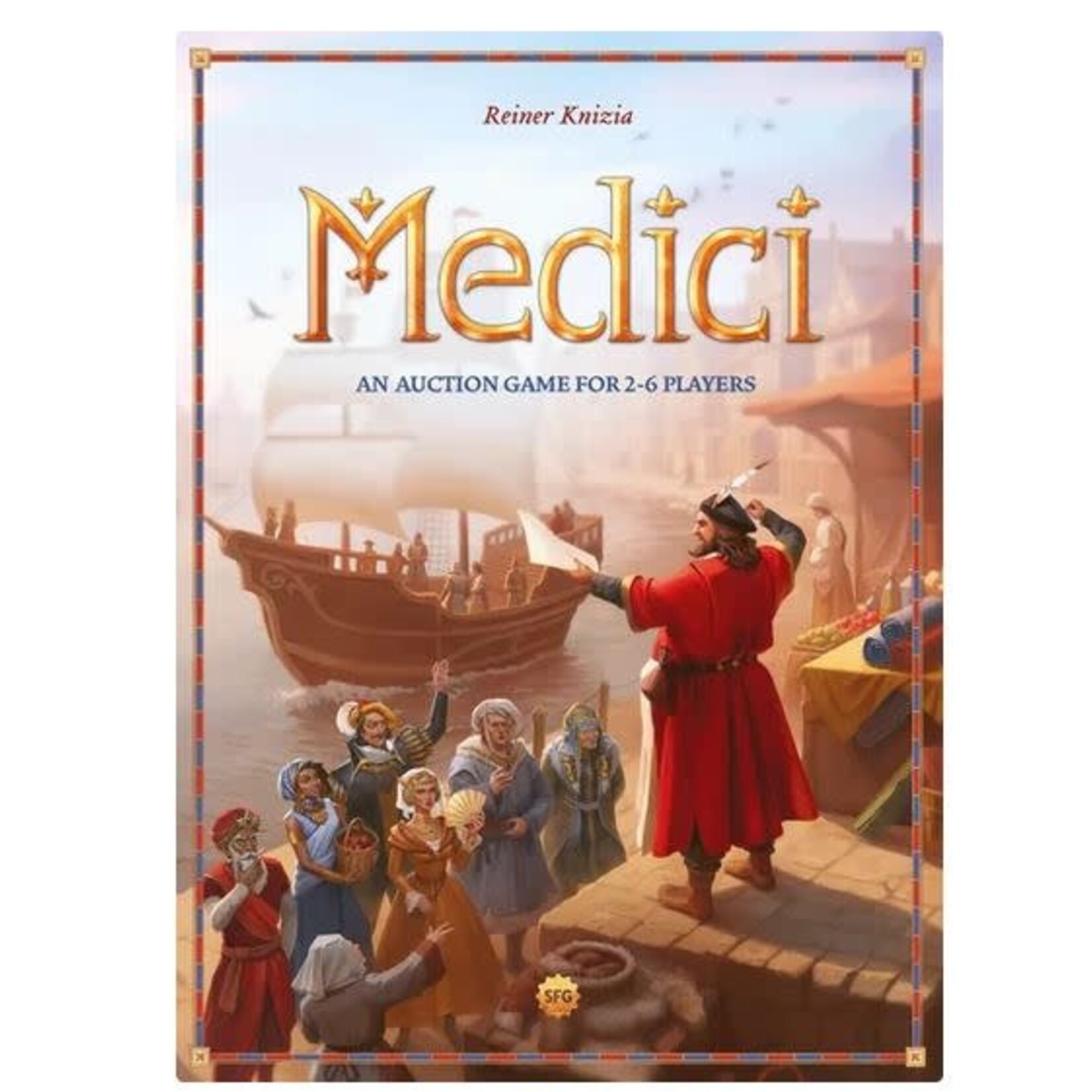 #10470 Medici Board Game Dragon Cache Used Game