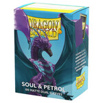 Dragon Shield - Standard Sleeves - Matte Dual - Soul & Petrol