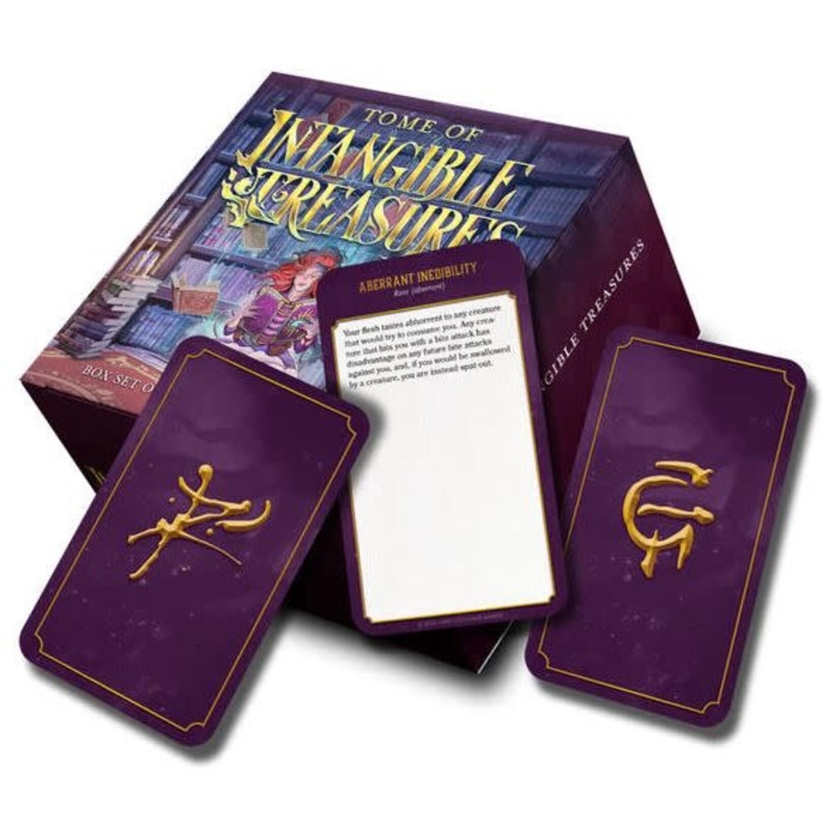 D&D 5E RPG: Intangible Treasures Card Box Set Dragon Cache Game