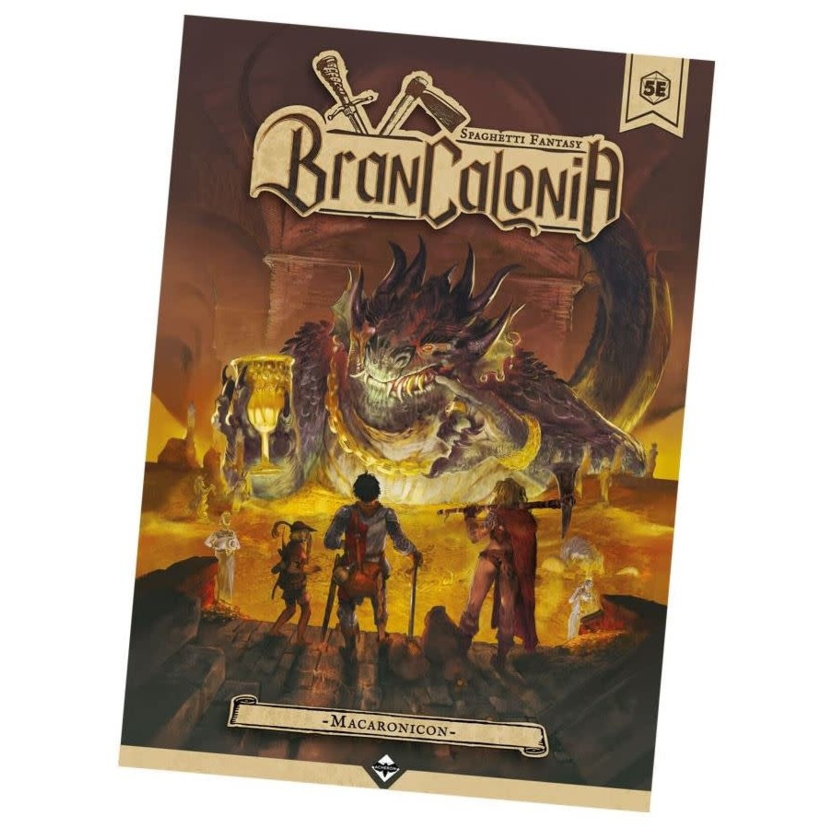 D&D 5E RPG Compatible: Brancalonia - Macaronicon Dragon Cache Used Game