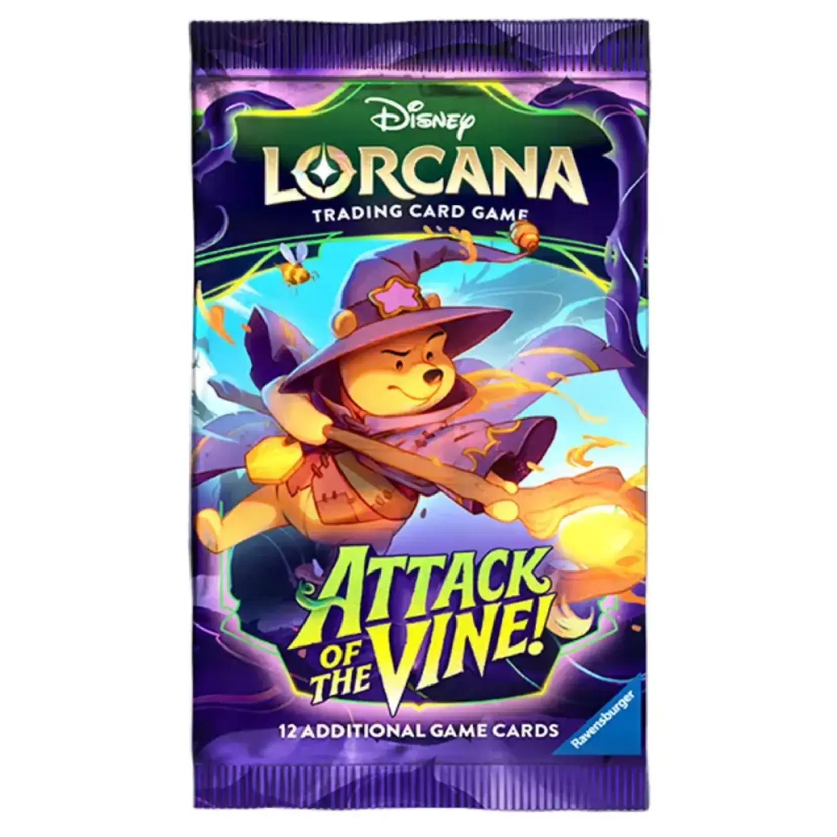 Disney Lorcana: Attack of the Vine Booster Pack (Limit 3 Packs Per Person)