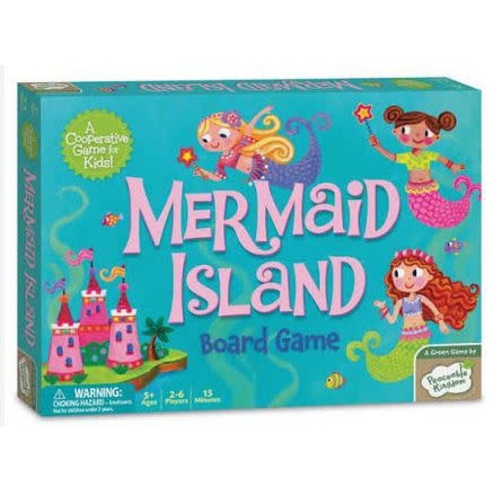 #10433 Mermaid Island Board Game Dragon Cache Used Game