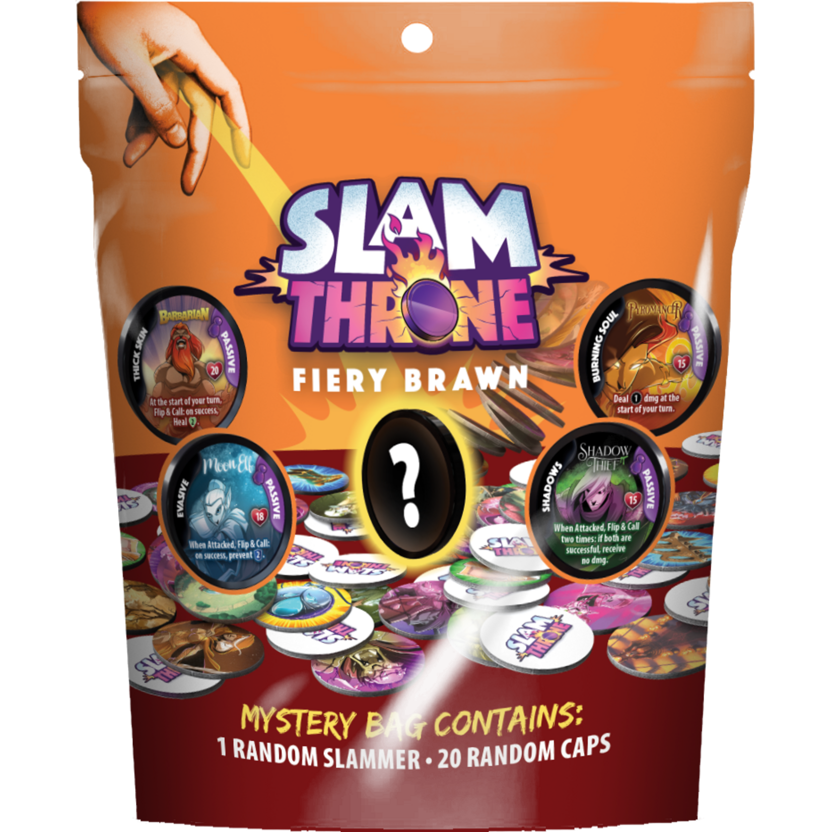 Dice Throne Slam Throne: Fiery Brawn Mystery Pack