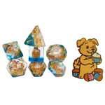 Pastry Pets: Cupcake Dog: Pin & 7 Polyhedral Dice Set