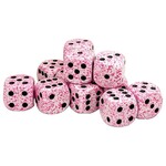 Chessex Speckled Pink | 16mm d6 Dice Block (12 dice) | 25754