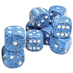 Chessex Speckled Ocean Stone | 16mm d6 Dice Block (12 dice) | 25776