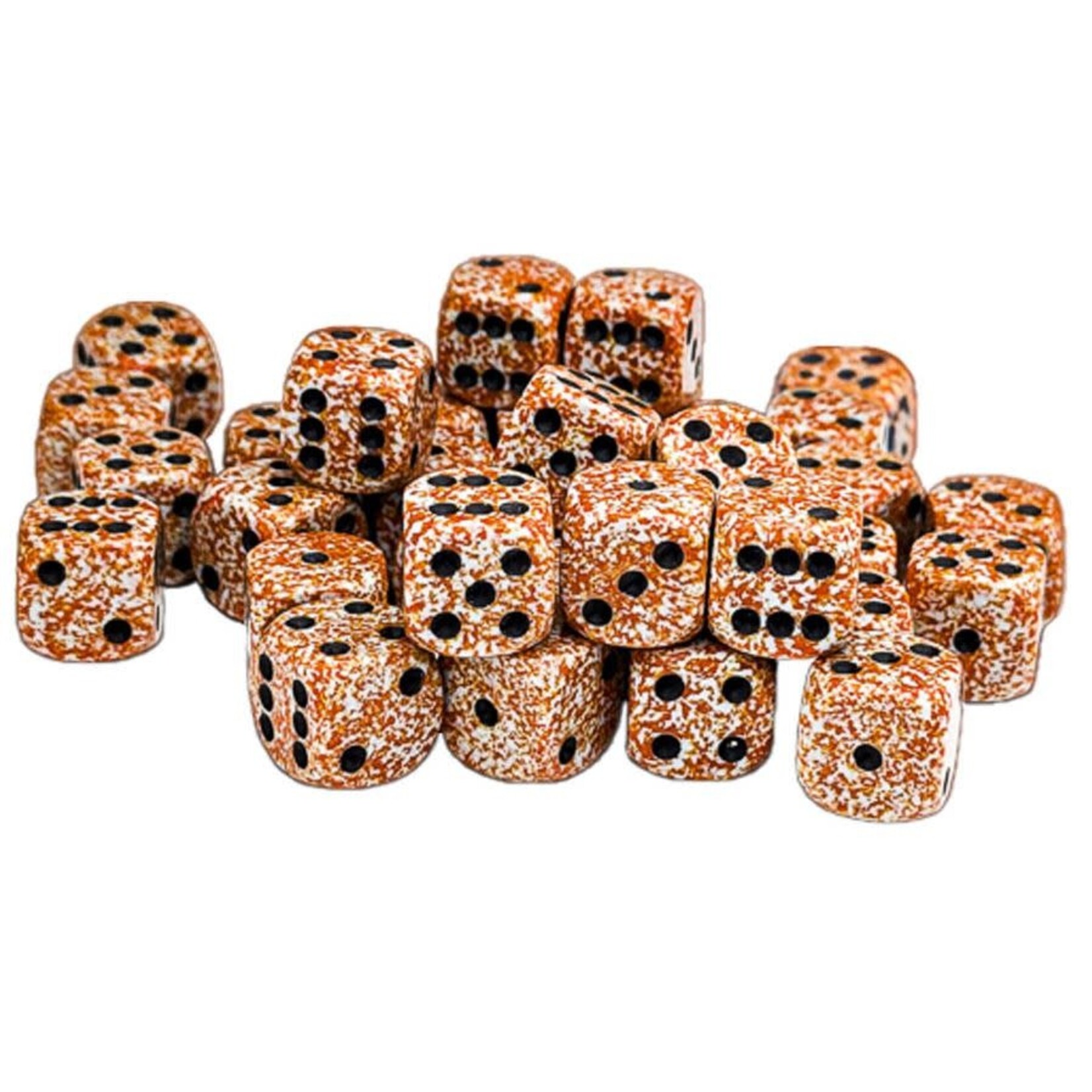 Chessex Speckled Rust  | 12mm d6 Dice Block (36 dice) | 25933