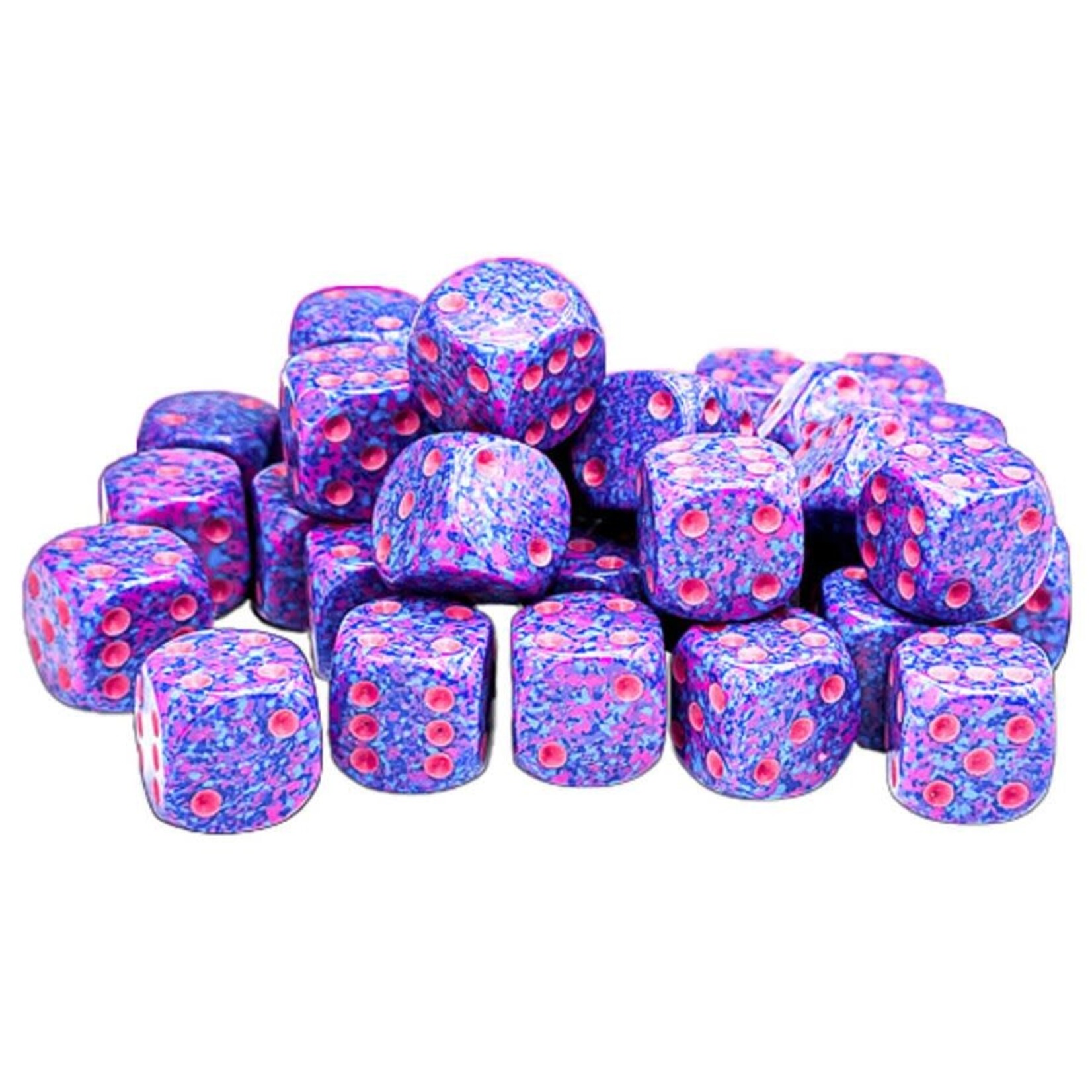 Chessex Speckled Purple Passion  | 12mm d6 Dice Block (36 dice) | 25967