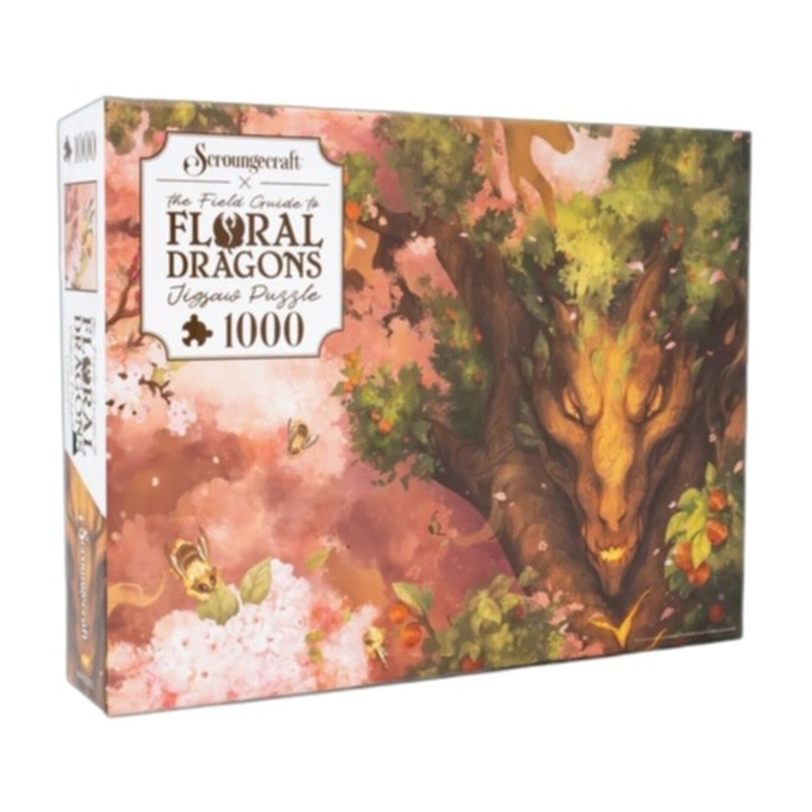 The Field Guide to Floral Dragons (5E D&D): Cover 1000 Piece Puzzle