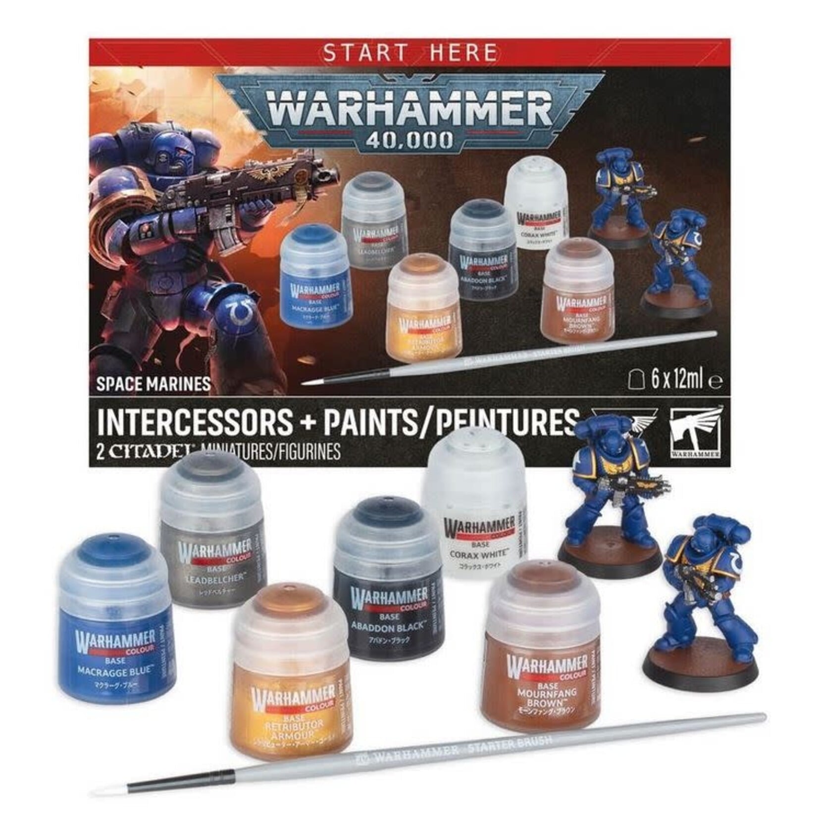 40K: Space Marines: Intercessors + Paints