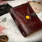 Leather Journal: Embossed Harry Potter Phoenix