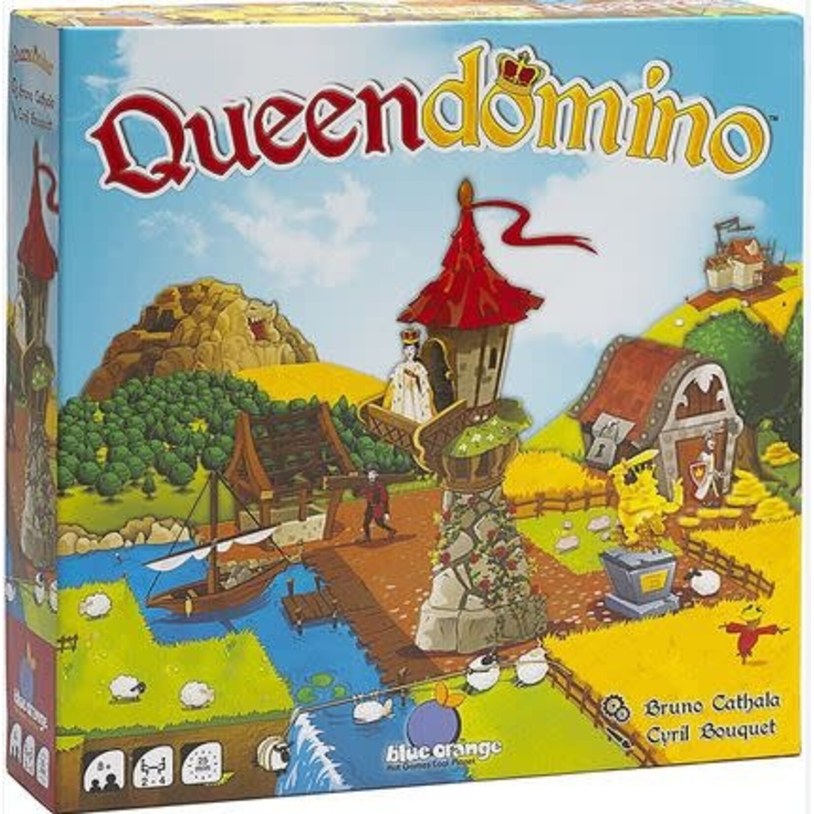 #10422 Queendomino Dragon Cache Used Game