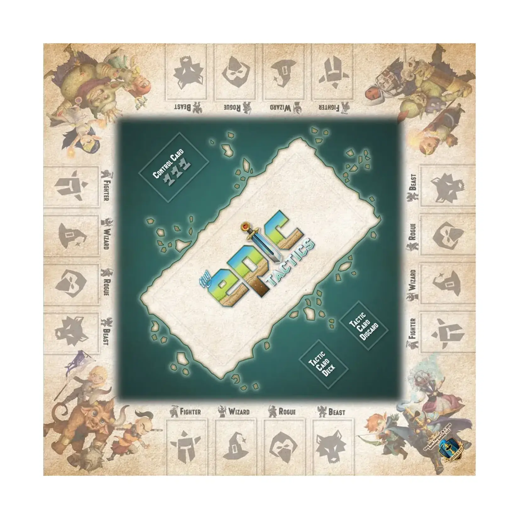 Tiny Epic Tactics Game Mat