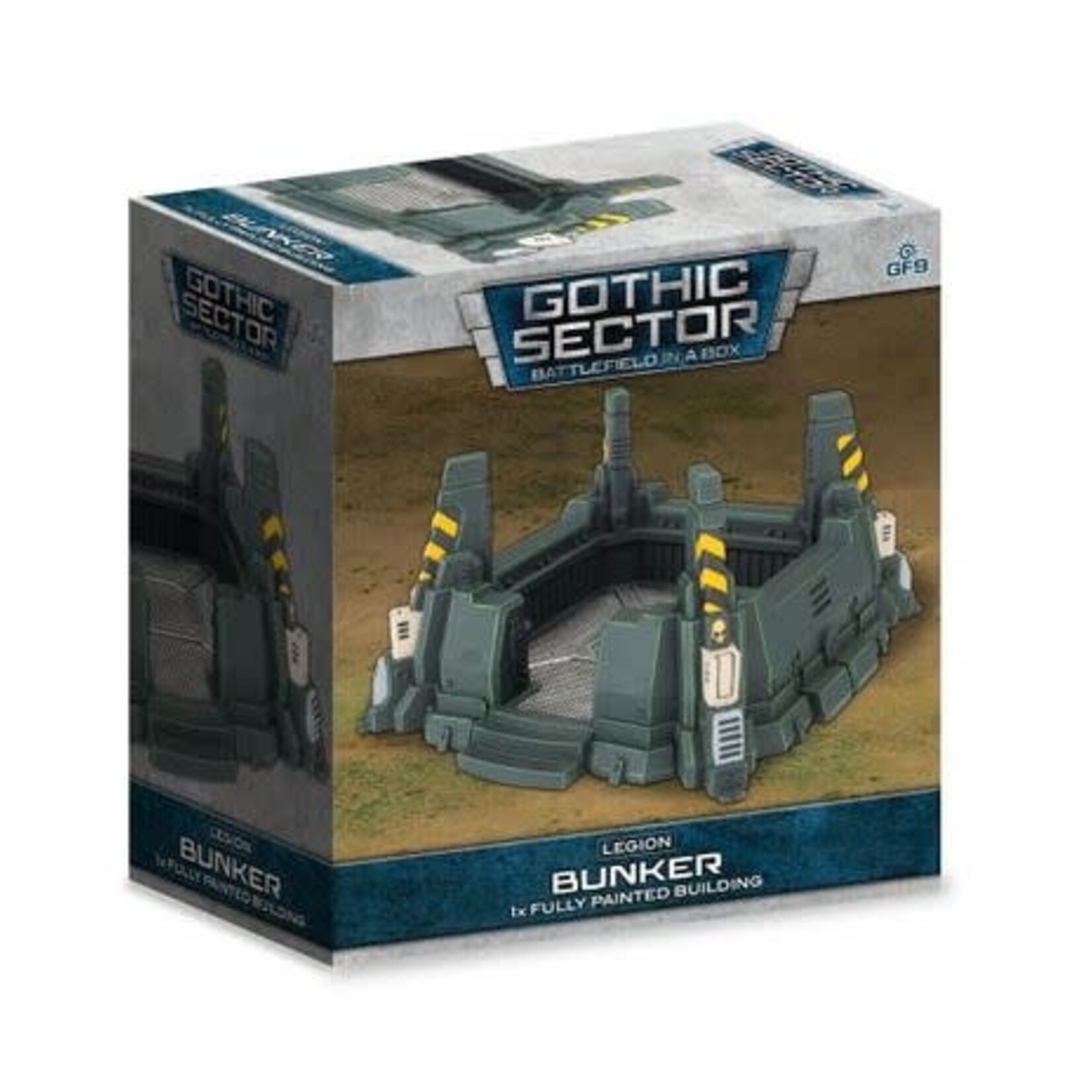 Gothic Sector- Legion Bunker (x1) 30mm Scale Battlefield in a Box Dragon Cache Game