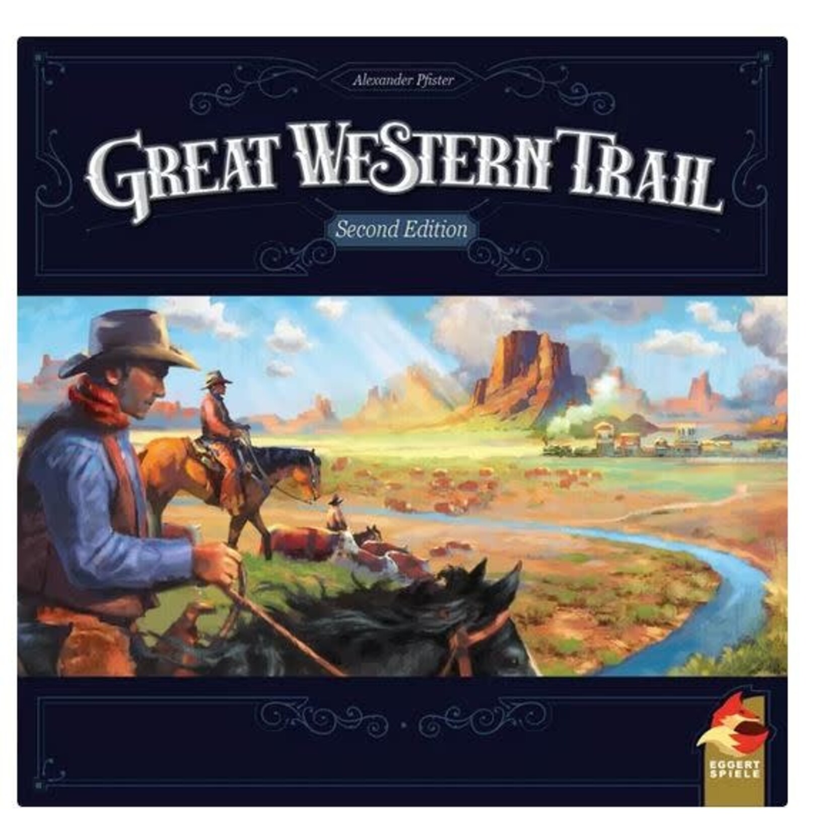 #10412 Great Western Trail Second Edition Dragon Cache Used Game