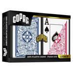 COPAG Playing Cards: COPAG Legacy Poker Size Jumbo Index Red/Blue 2-Pack