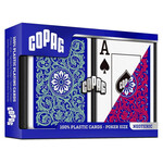 COPAG Playing Cards: COPAG Neoteric Poker Size Jumbo Index Green/Blue/Red  2-Pack